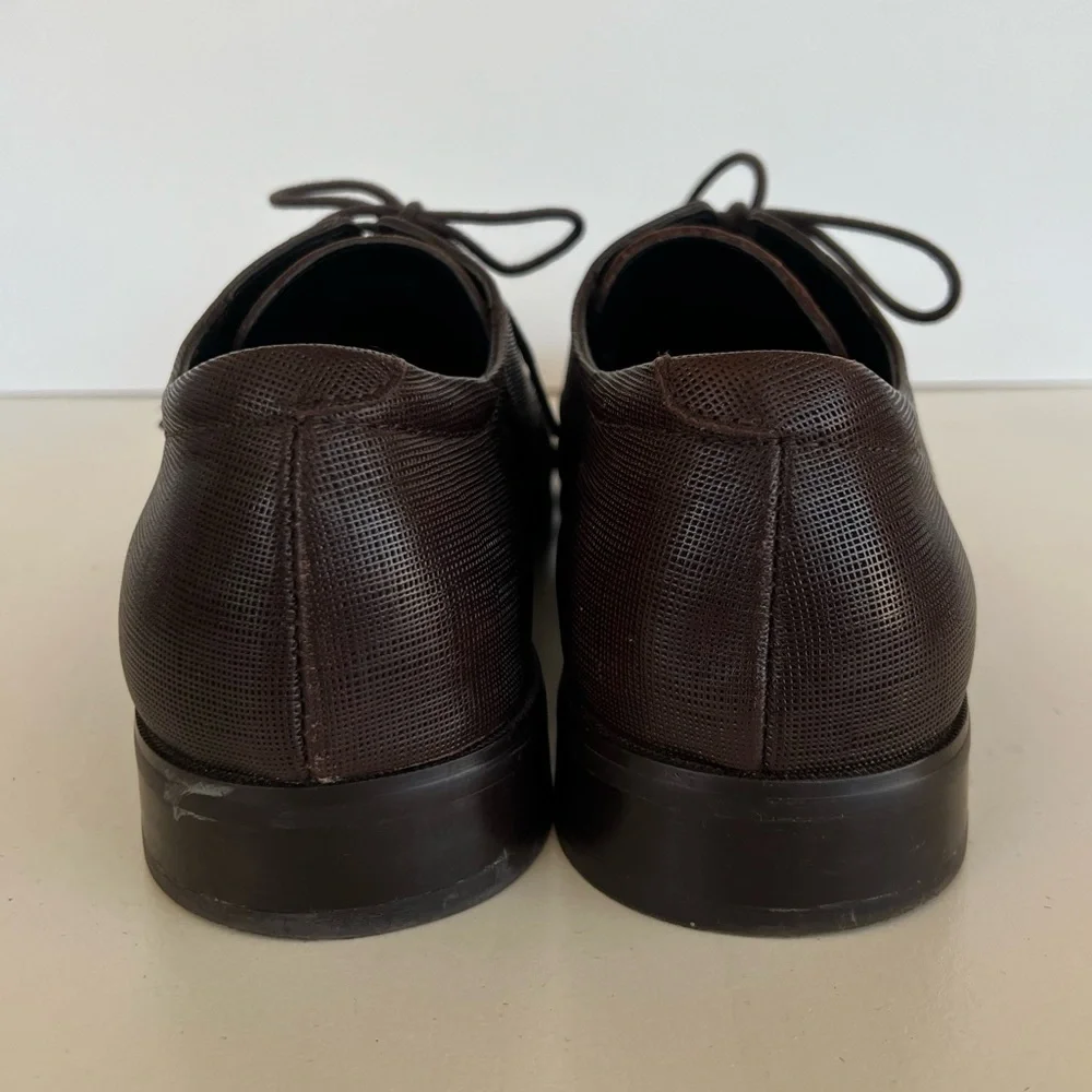 Calvin Klein Gordon Textured Dress Lace Up Shoe - Men’s 10.5